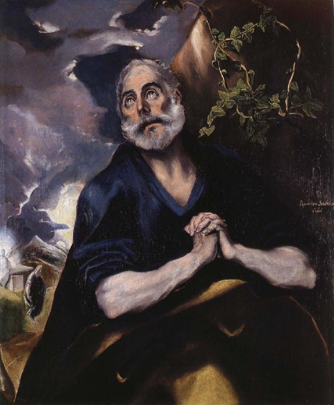 El Greco The Tears of St Peter Germany oil painting art